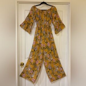 Flying Tomato Mustard Jumpsuit Size Extra Small
